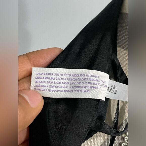 Stars Above Black Night Robe - Picture 8 of 8